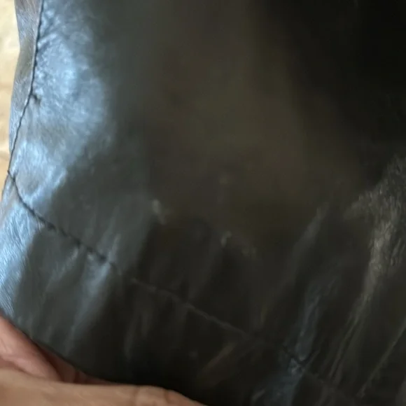 Liz Claiborne Leather Jacket - Picture 2 of 2